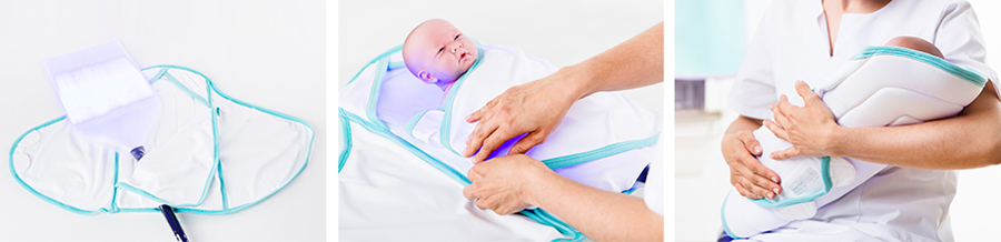 conceptnatal Phototherapie mit Faseroptikmatte